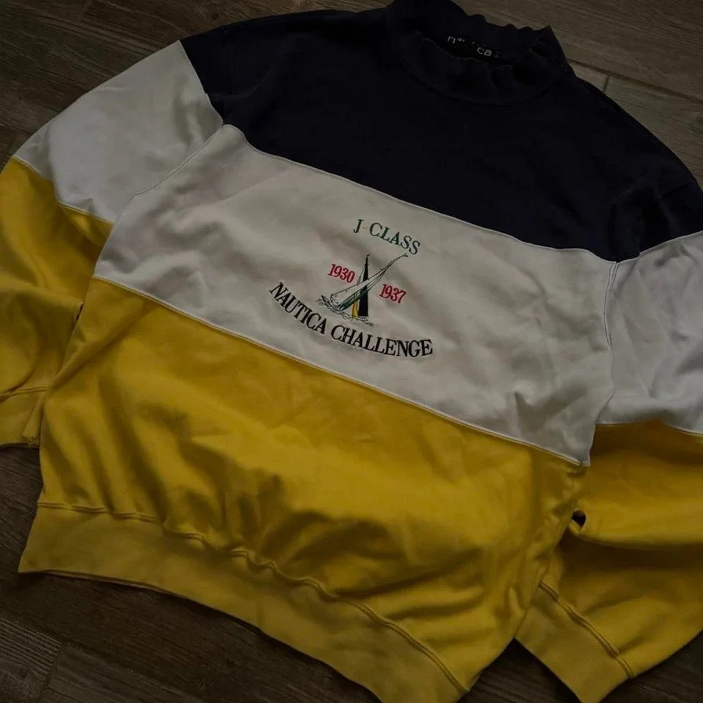 Vintage Nautica Challenge J Class Crewneck Sweatshirt size L